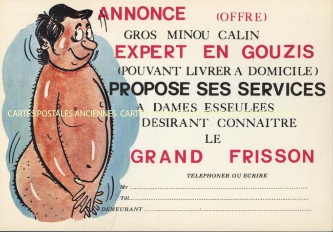 Cartes postales anciennes > CARTES POSTALES > carte postale ancienne > cartes-postales-ancienne.com Humour