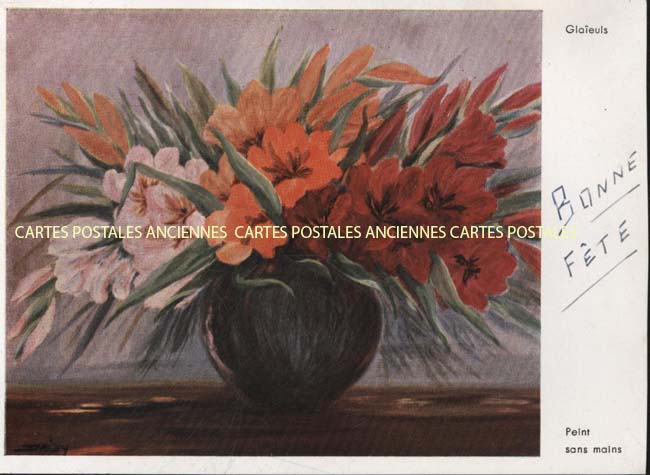 Cartes postales anciennes > CARTES POSTALES > carte postale ancienne > cartes-postales-ancienne.com Fleurs