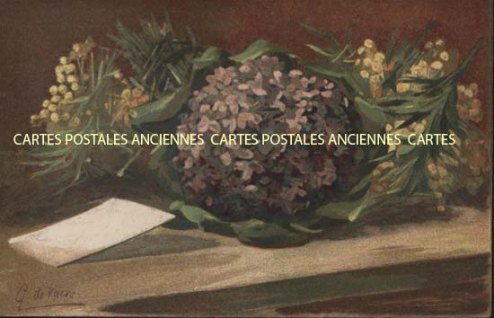 Cartes postales anciennes > CARTES POSTALES > carte postale ancienne > cartes-postales-ancienne.com Fleurs