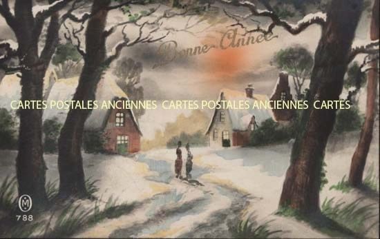 Cartes postales anciennes > CARTES POSTALES > carte postale ancienne > cartes-postales-ancienne.com Nouvelle annee