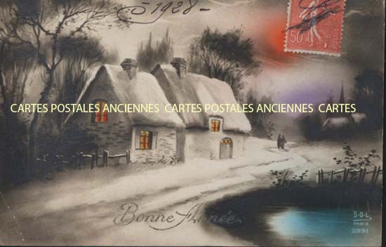 Cartes postales anciennes > CARTES POSTALES > carte postale ancienne > cartes-postales-ancienne.com Nouvelle annee