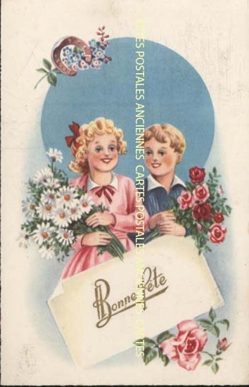 Cartes postales anciennes > CARTES POSTALES > carte postale ancienne > cartes-postales-ancienne.com Bonne fete