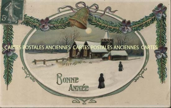 Cartes postales anciennes > CARTES POSTALES > carte postale ancienne > cartes-postales-ancienne.com Nouvelle annee