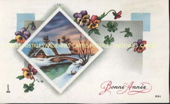 Cartes postales anciennes > CARTES POSTALES > carte postale ancienne > cartes-postales-ancienne.com Nouvelle annee