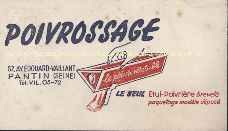 Cartes postales anciennes > CARTES POSTALES > carte postale ancienne > cartes-postales-ancienne.com Buvard publicitaire Epices fromages</b>