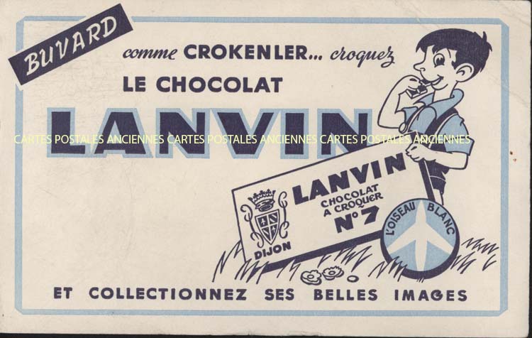 Advertising blotters Chocolat</b>