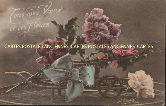 Cartes postales anciennes > CARTES POSTALES > carte postale ancienne > cartes-postales-ancienne.com Fleurs