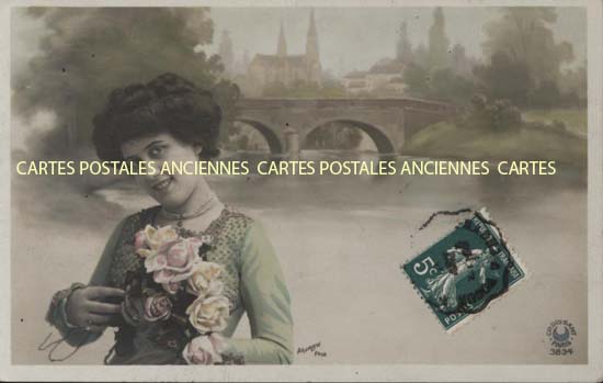Cartes postales anciennes > CARTES POSTALES > carte postale ancienne > cartes-postales-ancienne.com Femme