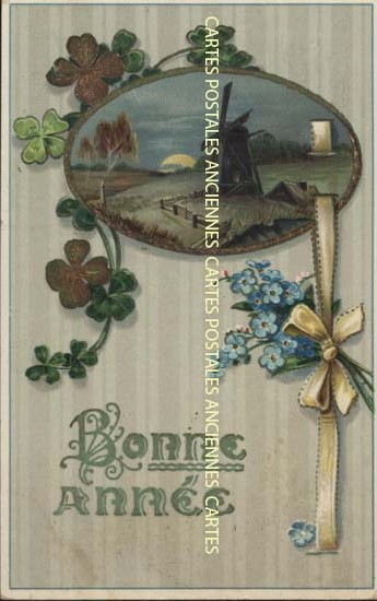 Cartes postales anciennes > CARTES POSTALES > carte postale ancienne > cartes-postales-ancienne.com Nouvelle annee