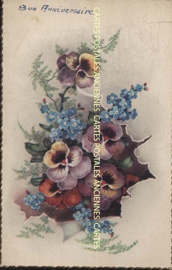 Cartes postales anciennes > CARTES POSTALES > carte postale ancienne > cartes-postales-ancienne.com Anniversaire Humour