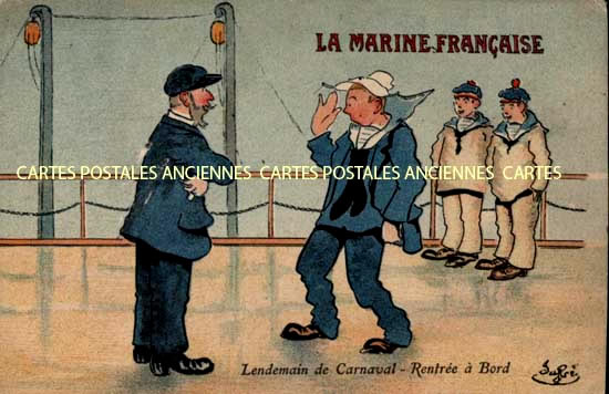 Cartes postales anciennes > CARTES POSTALES > carte postale ancienne > cartes-postales-ancienne.com Militaire Humour