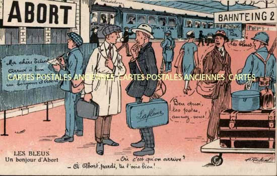 Cartes postales anciennes > CARTES POSTALES > carte postale ancienne > cartes-postales-ancienne.com Militaire Humour