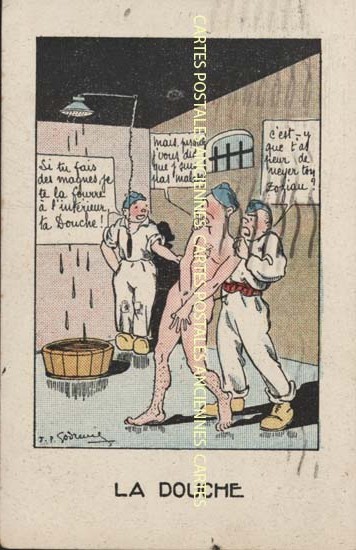 Cartes postales anciennes > CARTES POSTALES > carte postale ancienne > cartes-postales-ancienne.com Militaire Humour