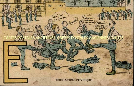 Cartes postales anciennes > CARTES POSTALES > carte postale ancienne > cartes-postales-ancienne.com Militaire Humour