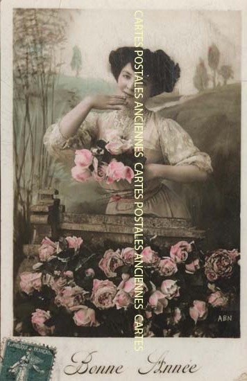 Cartes postales anciennes > CARTES POSTALES > carte postale ancienne > cartes-postales-ancienne.com Nouvelle annee Bonne annee