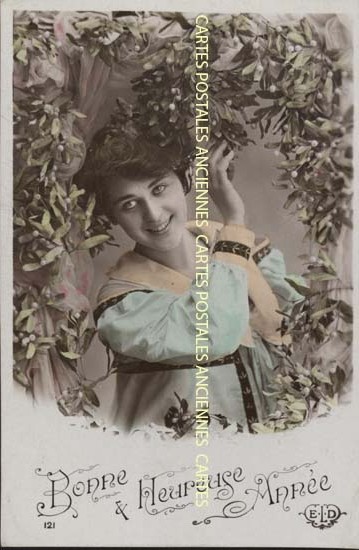Cartes postales anciennes > CARTES POSTALES > carte postale ancienne > cartes-postales-ancienne.com Nouvelle annee Bonne annee