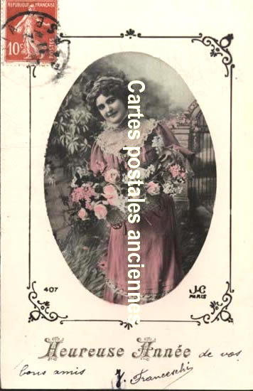Cartes postales anciennes > CARTES POSTALES > carte postale ancienne > cartes-postales-ancienne.com Nouvelle annee Bonne annee