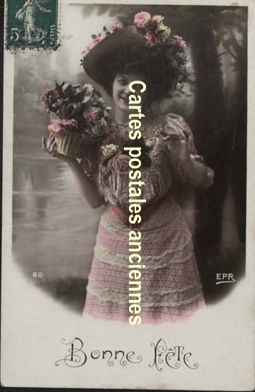 Cartes postales anciennes > CARTES POSTALES > carte postale ancienne > cartes-postales-ancienne.com Bonne fete Suite