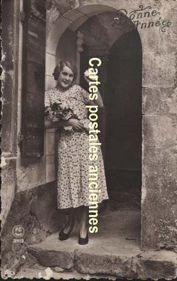 Cartes postales anciennes > CARTES POSTALES > carte postale ancienne > cartes-postales-ancienne.com Nouvelle annee Bonne annee