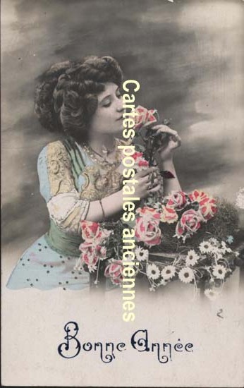 Cartes postales anciennes > CARTES POSTALES > carte postale ancienne > cartes-postales-ancienne.com Nouvelle annee Bonne annee