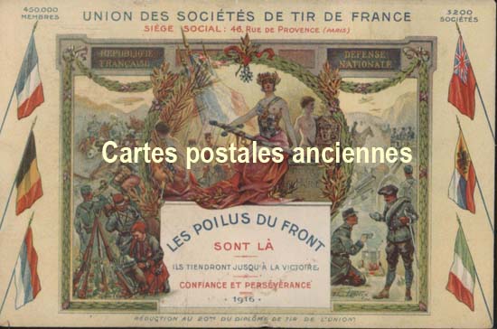 Cartes postales anciennes > CARTES POSTALES > carte postale ancienne > cartes-postales-ancienne.com Militaire Fantaisie