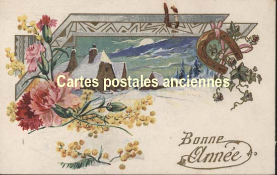 Cartes postales anciennes > CARTES POSTALES > carte postale ancienne > cartes-postales-ancienne.com Nouvelle annee