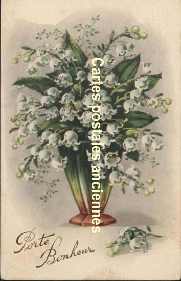 Cartes postales anciennes > CARTES POSTALES > carte postale ancienne > cartes-postales-ancienne.com Fleurs avec vase