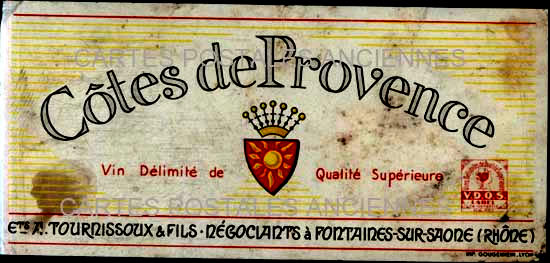 Cartes postales anciennes > CARTES POSTALES > carte postale ancienne > cartes-postales-ancienne.com Etiquette vin