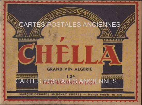 Cartes postales anciennes > CARTES POSTALES > carte postale ancienne > cartes-postales-ancienne.com Etiquette vin