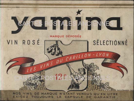 Cartes postales anciennes > CARTES POSTALES > carte postale ancienne > cartes-postales-ancienne.com Etiquette vin