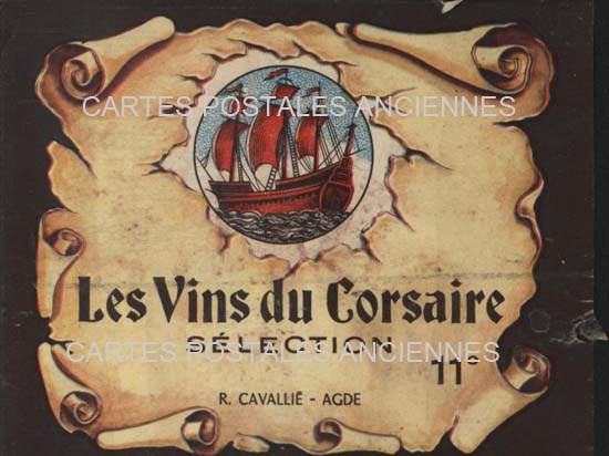 Cartes postales anciennes > CARTES POSTALES > carte postale ancienne > cartes-postales-ancienne.com Etiquette vin