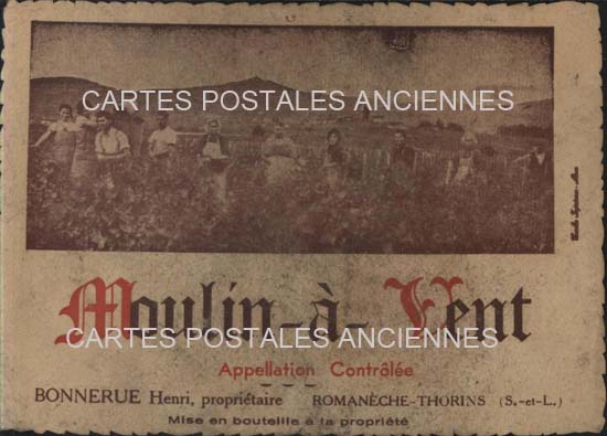 Cartes postales anciennes > CARTES POSTALES > carte postale ancienne > cartes-postales-ancienne.com Etiquette vin