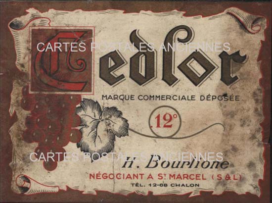 Cartes postales anciennes > CARTES POSTALES > carte postale ancienne > cartes-postales-ancienne.com Etiquette vin