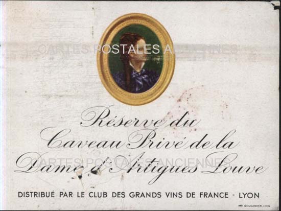 Cartes postales anciennes > CARTES POSTALES > carte postale ancienne > cartes-postales-ancienne.com Etiquette vin
