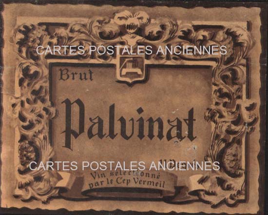 Cartes postales anciennes > CARTES POSTALES > carte postale ancienne > cartes-postales-ancienne.com Etiquette vin