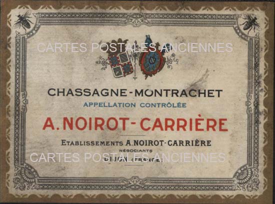 Cartes postales anciennes > CARTES POSTALES > carte postale ancienne > cartes-postales-ancienne.com Etiquette vin