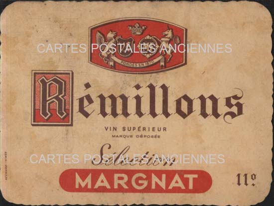 Cartes postales anciennes > CARTES POSTALES > carte postale ancienne > cartes-postales-ancienne.com Etiquette vin