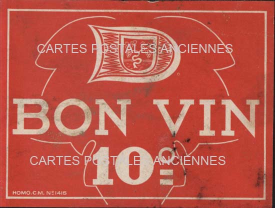 Cartes postales anciennes > CARTES POSTALES > carte postale ancienne > cartes-postales-ancienne.com Etiquette vin
