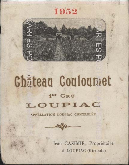 Cartes postales anciennes > CARTES POSTALES > carte postale ancienne > cartes-postales-ancienne.com Etiquette vin