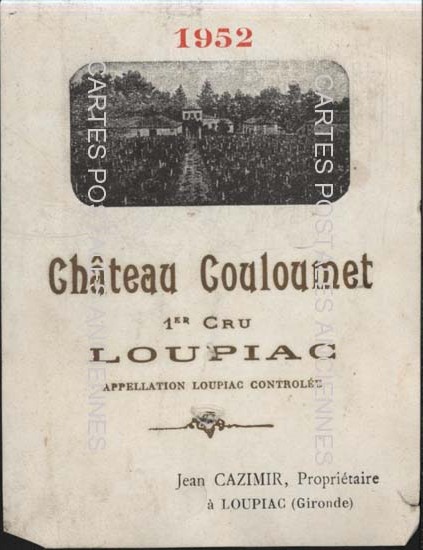 Cartes postales anciennes > CARTES POSTALES > carte postale ancienne > cartes-postales-ancienne.com Etiquette vin