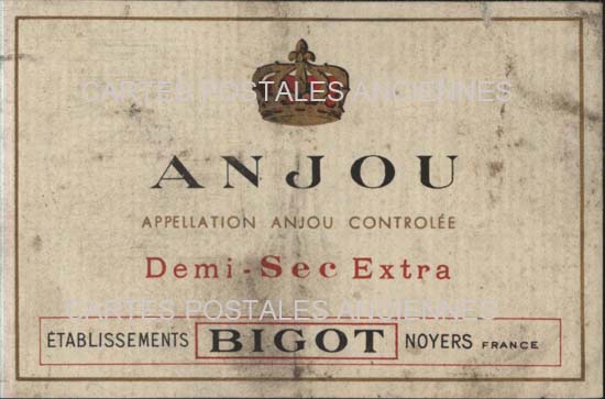 Cartes postales anciennes > CARTES POSTALES > carte postale ancienne > cartes-postales-ancienne.com Etiquette vin