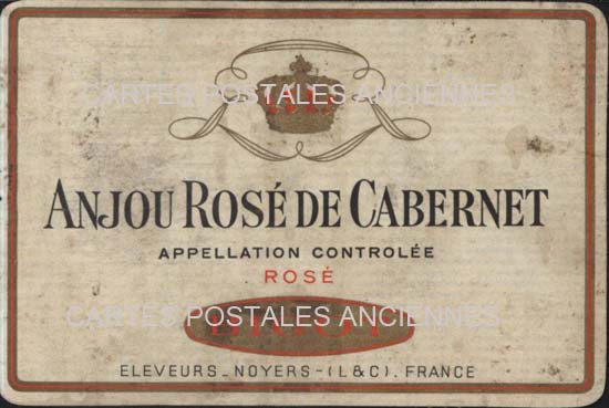 Cartes postales anciennes > CARTES POSTALES > carte postale ancienne > cartes-postales-ancienne.com Etiquette vin