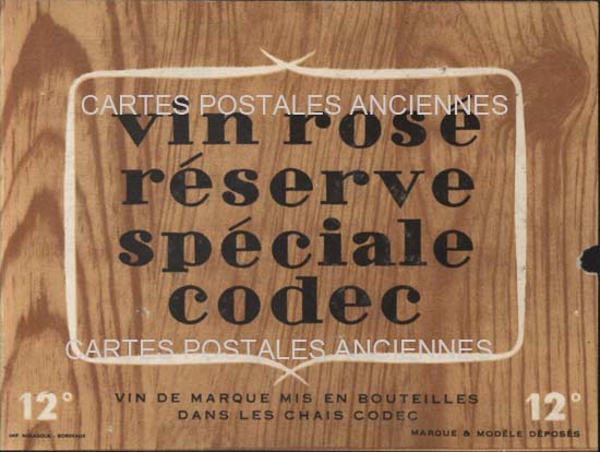 Cartes postales anciennes > CARTES POSTALES > carte postale ancienne > cartes-postales-ancienne.com Etiquette vin