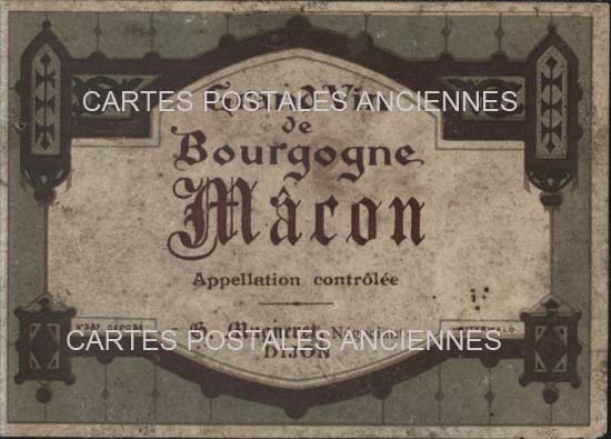 Cartes postales anciennes > CARTES POSTALES > carte postale ancienne > cartes-postales-ancienne.com Etiquette vin