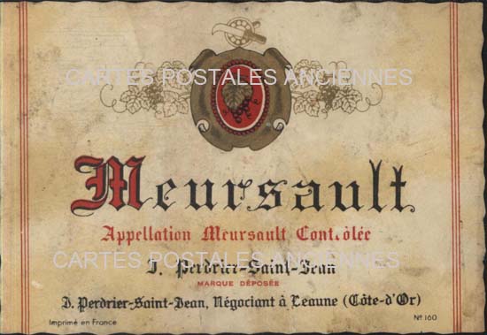 Cartes postales anciennes > CARTES POSTALES > carte postale ancienne > cartes-postales-ancienne.com Etiquette vin