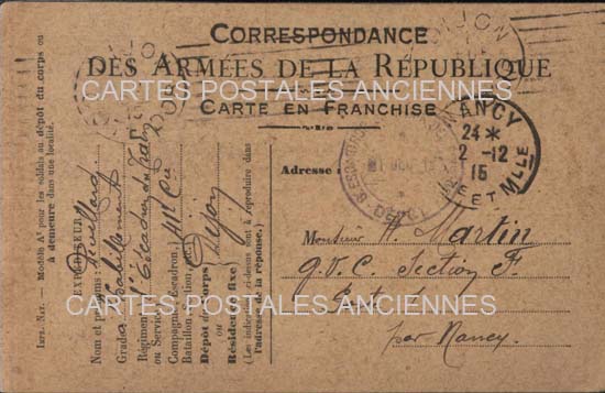 Cartes postales anciennes > CARTES POSTALES > carte postale ancienne > cartes-postales-ancienne.com Militaire Documents