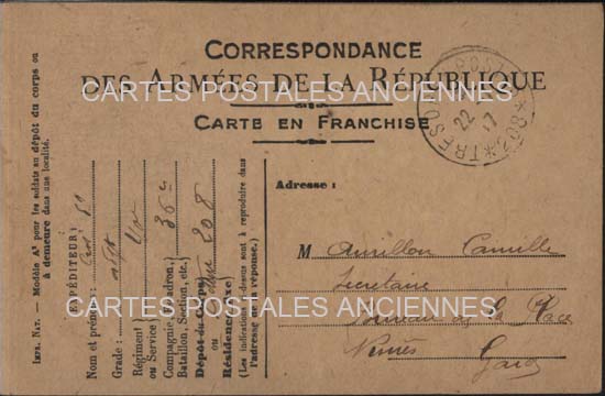 Cartes postales anciennes > CARTES POSTALES > carte postale ancienne > cartes-postales-ancienne.com Militaire Documents