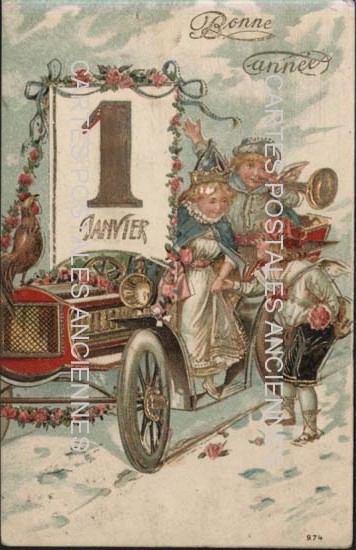 Cartes postales anciennes > CARTES POSTALES > carte postale ancienne > cartes-postales-ancienne.com Nouvelle annee