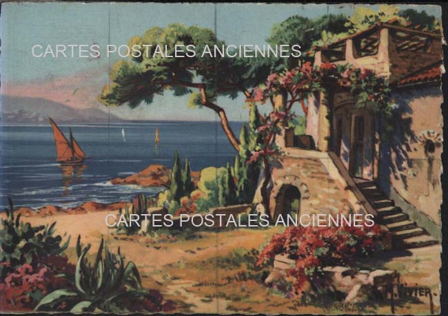 Cartes postales anciennes > CARTES POSTALES > carte postale ancienne > cartes-postales-ancienne.com Tableau sculpture Tableau paysage