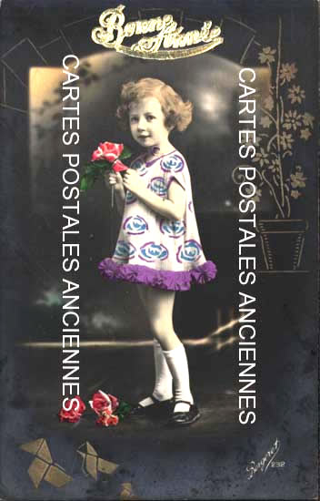 Cartes postales anciennes > CARTES POSTALES > carte postale ancienne > cartes-postales-ancienne.com Nouvelle annee Bonne annee